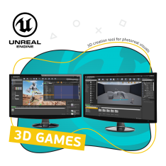 Unreal Engine 4. Игровой движок - КИБЕРшкола программирования для детей, компьютерные курсы для школьников, начинающих и подростков - KIBERone г. Ессентуки