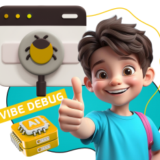 Тестирование & Vibe Debug. Охотники за багами - КИБЕРшкола программирования для детей, компьютерные курсы для школьников, начинающих и подростков - KIBERone г. Ессентуки