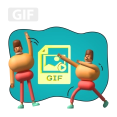 Gif-анимация - КИБЕРшкола программирования для детей, компьютерные курсы для школьников, начинающих и подростков - KIBERone г. Ессентуки
