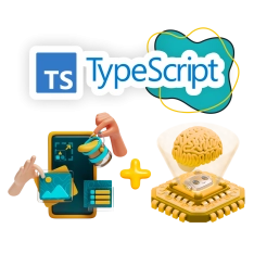 TypeScript + AI: создаём умные веб-приложения - КИБЕРшкола программирования для детей, компьютерные курсы для школьников, начинающих и подростков - KIBERone г. Ессентуки
