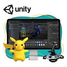 Мир игр на Unity 2D на популярном движке + AI-помощники - КИБЕРшкола программирования для детей, компьютерные курсы для школьников, начинающих и подростков - KIBERone г. Ессентуки