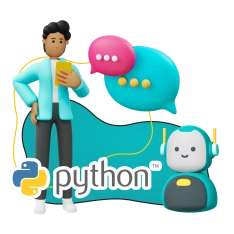Умный чат-бот на Python на Telegram - КИБЕРшкола программирования для детей, компьютерные курсы для школьников, начинающих и подростков - KIBERone г. Ессентуки